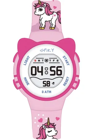 Spiky Kids Multifunctional Digital Automatic Watch SPKEVA17_C5_PNK