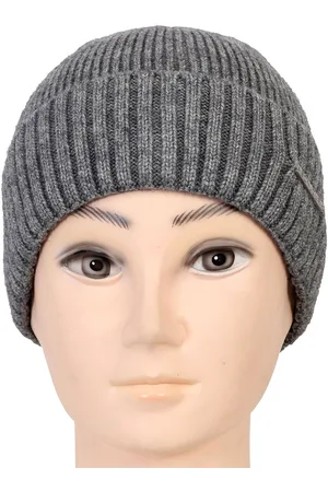 Bonjour Men Solid Woollen Beanie