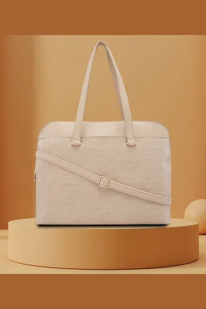 Caprese Women Textured Laptop Bag