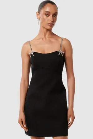 Forever New Women Shoulder Straps Sheath Dress