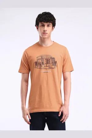 Flying Machine Men Printed T-shirt