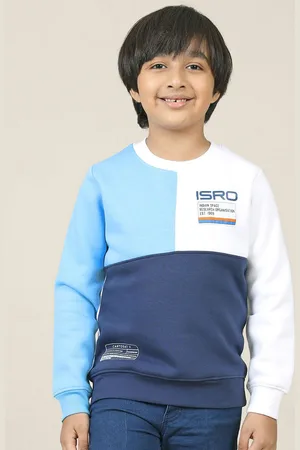 Kidsville Boys Isro Printed Regular Fit Sweatshirt
