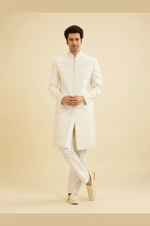 Manyavar Men Embroidered Sherwani Set