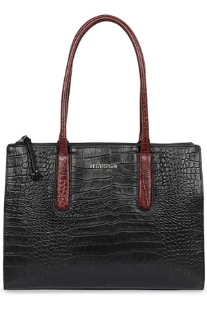 Hidesign Women Textured Leather Structured Shoulder Bag