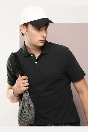 Kook N Keech Solid Polo Collar Pure Cotton T-shirt