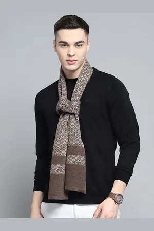 Monte Carlo Men Merino Wool Mufflers