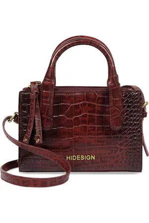Hidesign Women Textured Shopper Leather Handheld Bag