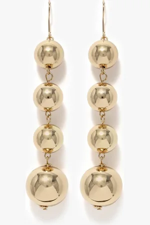 Accessorize Gold-Plated Handcrafted Drop Earrings