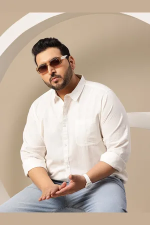 Sztori Men Plus Size Premium Casual Shirt