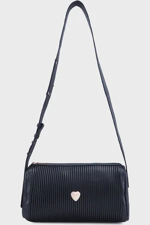 Caprese Women Solid Half Moon Sling Bag