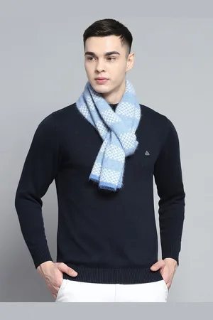 Monte Carlo Men Merino Wool Mufflers