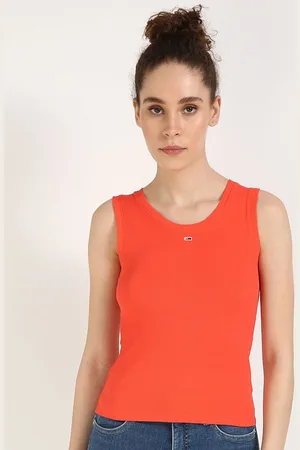 Tommy Hilfiger Women Cotton Round Neck Top
