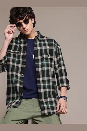 Roadster The Lifestyle Co. Tartan Checks Casual Shacket