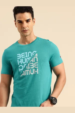 Being Human Pure Cotton Brand Logo Printed T-shirt