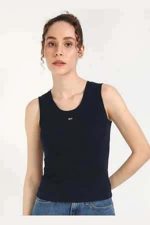 Tommy Hilfiger Women Cotton Round Neck Top
