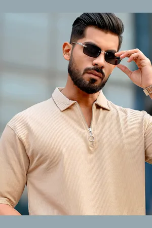 Maniac Men Polo Collar T-shirt