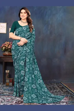 Florence Pure Georgette Printed Saree