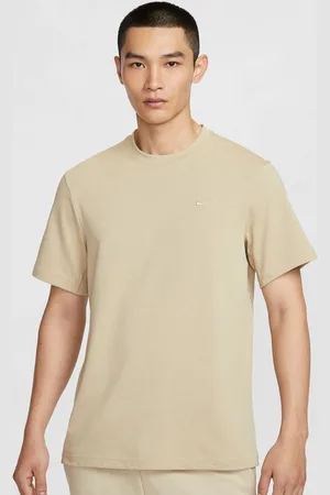 Nike Men Dri-FIT Primary Solid Round Neck Cotton Sport T-shirt
