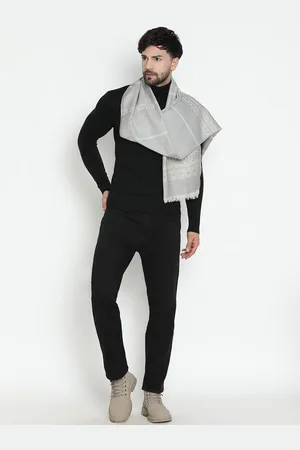 SHINGORA Men Patterned Woollen Mufflers