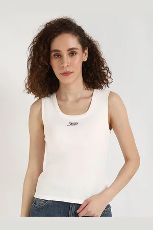 Tommy Hilfiger Women Cotton Round Neck Top