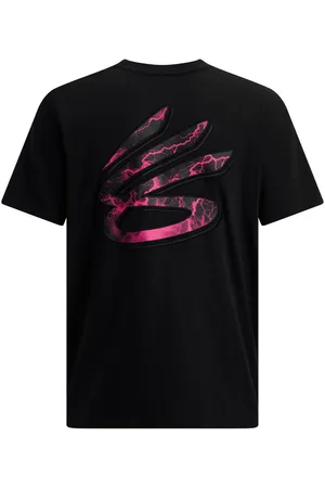 Under Armour Men Graphic Printed Round Neck Cotton T-shirt