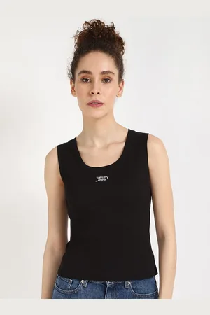 Tommy Hilfiger Women Cotton Round Neck Top