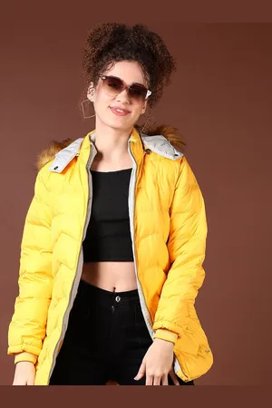 V-Mart Women Hooded Solid Cotton Casual Parka Jacket