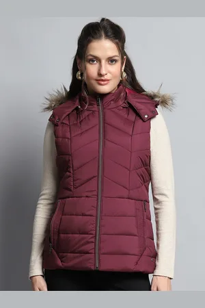 Monte Carlo Women Hooded Solid Casual Parka Lightweight Jacket