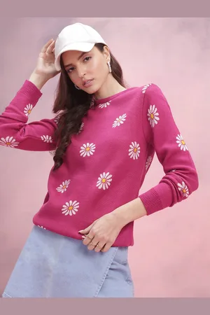 DressBerry Floral Printed Pullover