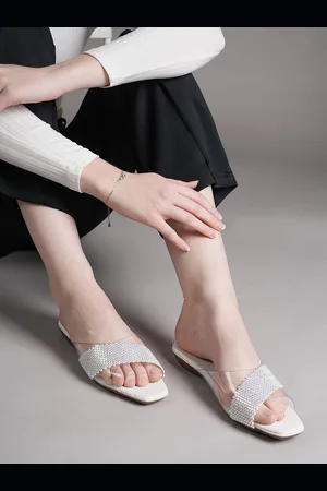 LAVIE Women Embellished Open Toe Flats