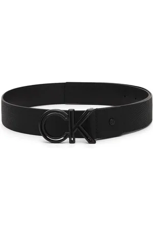 Calvin Klein Men Textured Leather Belt
