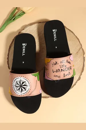 Denill Women Printed Platform Sandals