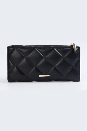 Lifestyle Women Textured Zip Around Wallet