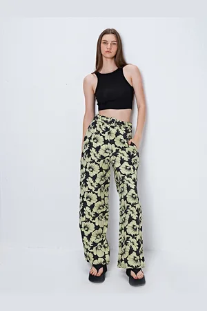 COVER STORY Women Floral Printed Trousers