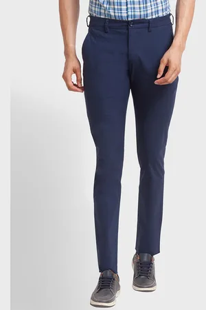 ColorPlus Men Mid-Rise Regular Fit Trousers