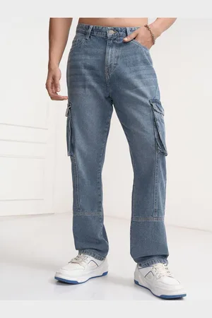 Highlander Men Cotton Straight Fit Stretchable Jeans