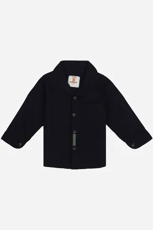 BodyCare Boys Spread Collar Solid Cotton Casual Shirt
