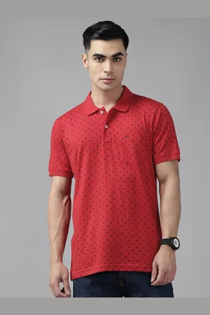 ColorPlus Printed Polo Collar T-Shirt