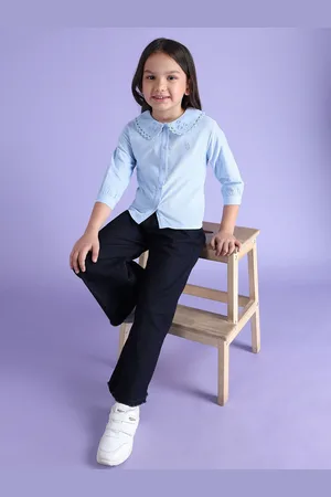 Ralph Lauren Peter Pan Collar Cotton Top