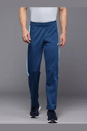 Asics Men Smart Fit Training Track Pants with Colourblocked Detail