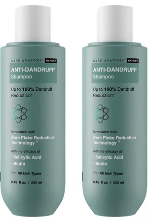 Bare Anatomy Set Of 2 Expert Flake Reduction Technology Anti Dandruff Shampoo - 250 ml