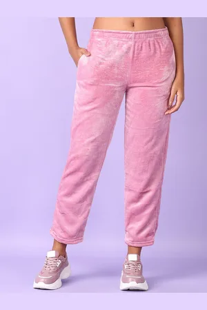 V-Mart Women Casual Mid-Rise Solid Slip-On Track Pants