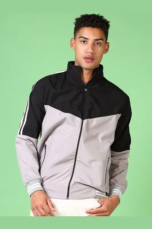 V-Mart Men Colourblocked Bomber Jacket