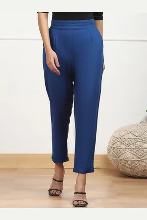 Biba Women Relaxed Low-Rise Trouser