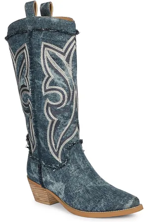 SAINT G. Women Printed Calf Boots