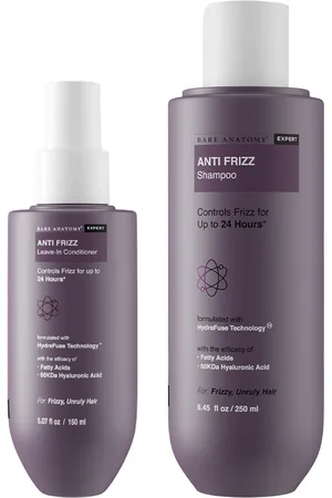 Bare Anatomy Set of Expert Anti-Frizz Shampoo 250ml & Leave-In Conditioner 150ml