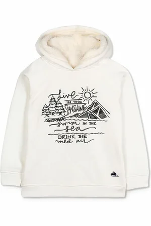 Cherry Crumble Unisex Kids Printed Hooded Sweatshirt