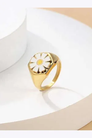 Salty Chic Gold Blossom Ring For Women & Girls