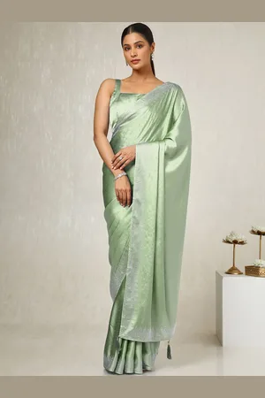 Soch Beads and Stones Satin Saree