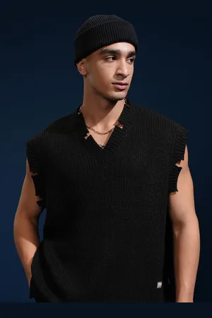 Highlander Men Sleeveless V-Neck Sweater Vest